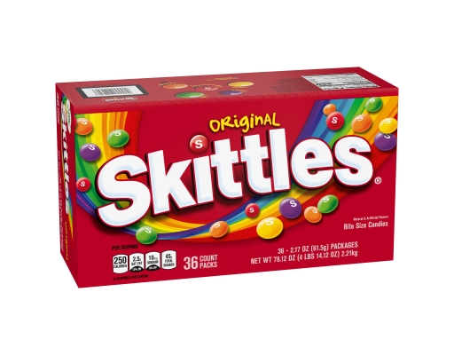 -pkages, Original, 2.17 oz (36-pk) Skittles image 1
