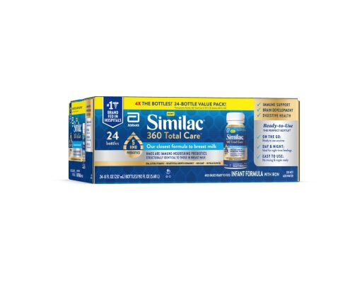 Similac 360 Total Care Ready to Feed Infant Formula with Iron 8