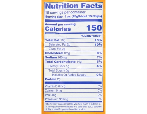 Wise Potato Chips Ridges 16 oz