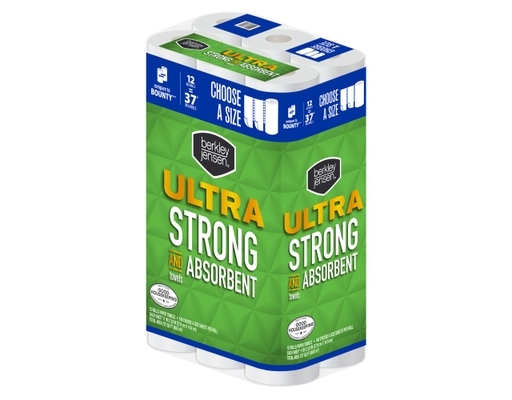 Berkley Jensen Ultra Strong Absorbent Paper Towel Choose-a-Si
