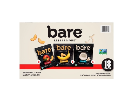 Baked Crunchy Chips, Variety Pack, 0.53 oz (18-pk) Bare image 8