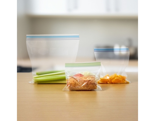 Breash ブレッシュ 2袋 未開封 Berkley Jensen Double Zipper Bags Gallon Freezer 152 ct