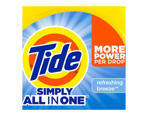 Tide Simply All in One Liquid Laundry Detergent Refreshing Bree
