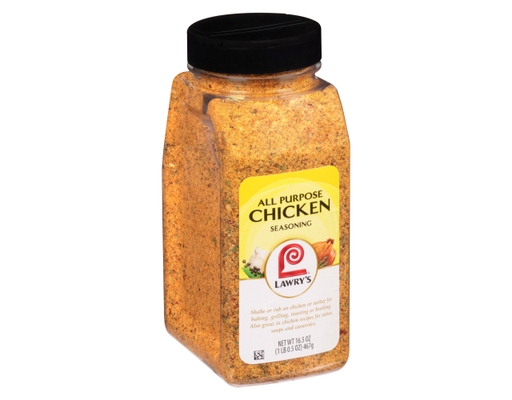 Lawry's All Purpose Chicken Seasoning Shake Rub, 16.5 Ounce