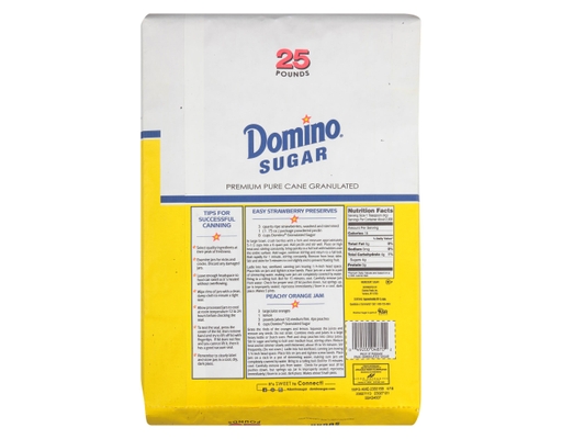 Domino Premium Pure Cane Granulated Sugar 25 Pounds
