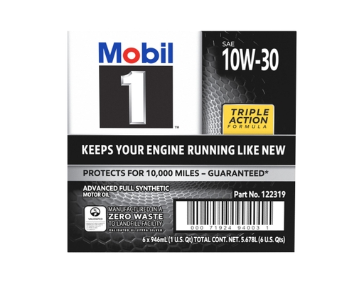 Mobil 1 Triple Action Advanced Full Synthetic Motor Oil 10W-30