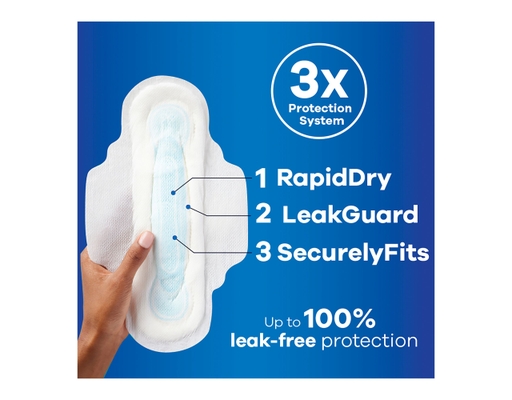Always Maxi Pads Size 2 Long Super 90 ct
