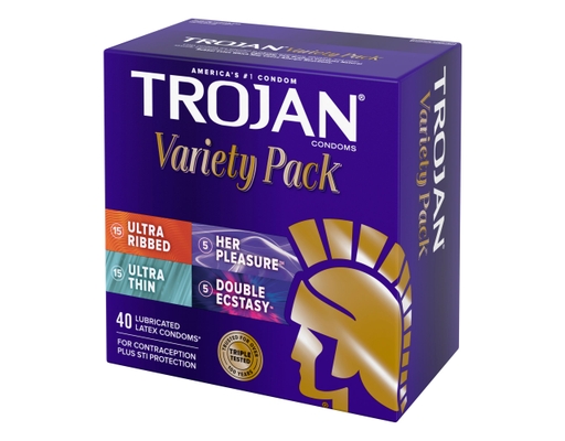 trojan pleasure variety pack lubricated condoms Best Selling Condoms Lubricants