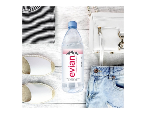 Evian Natural Spring Water 33.8 fl oz (12-pk)