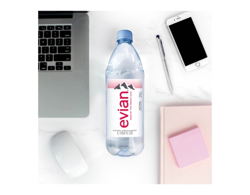 Evian Natural Spring Water 33.8 fl oz (12-pk)