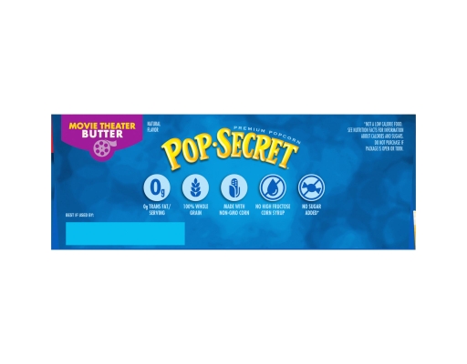 Microwave Popcorn, Movie Theater Butter, 3 oz (30-pk) Pop Secret image 2