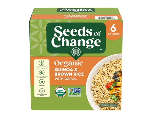 Seeds of Change Organic Rice Pouches Quinoa & Brown Rice 8.5 o