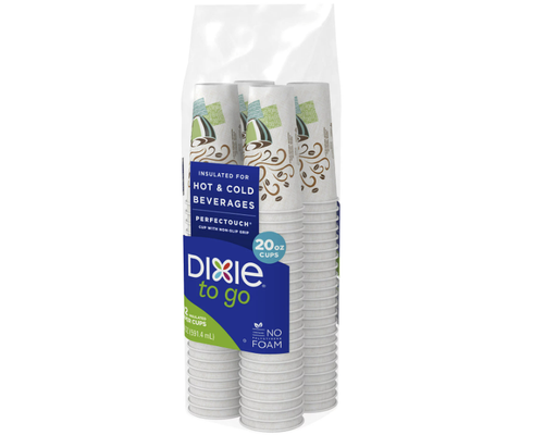Dixie to go Insulated Cups 20 oz 92 ct