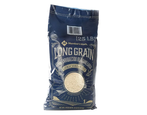 Member's Mark Long Grain Enriched Rice 25 Pound