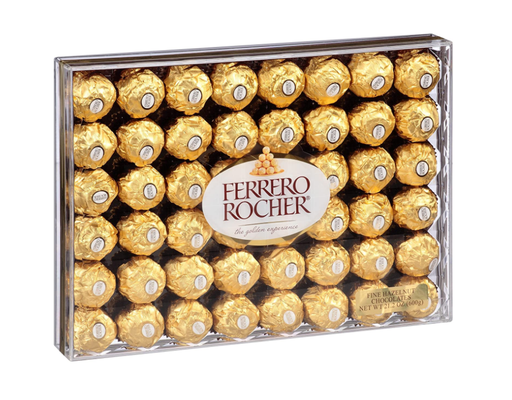 Ferrero Rocher Hazelnut Chocolates 48 ct
