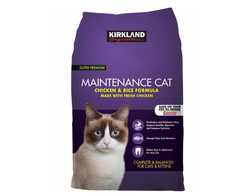 Kirkland Signature Super Premium Maintenance Cat Food Chicken