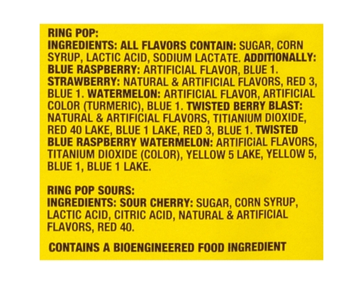 Ring Pop Candy Limited Edition Mix 0.5 oz (40-pk)