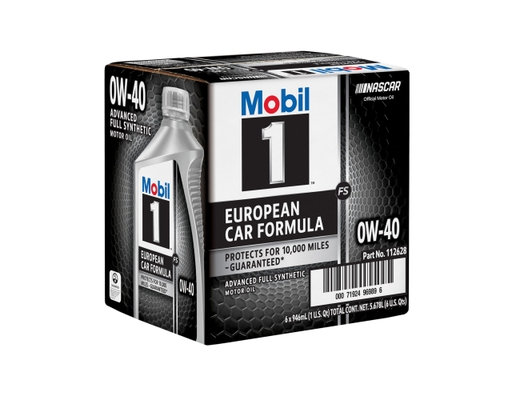 Mobil 1 EuropeanCarFormula 0W-40 4本モービル1 Mobil 1 European Car Formula Advanced Full Synthetic Motor Oil