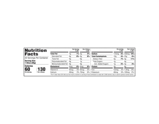 100% Whole Wheat Bread, 20 oz (2-pk) Sara Lee image 5