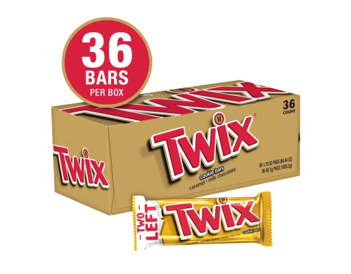 Twix Full Size Caramel Cookie Chocolate Bars 1.79 oz (36-pk)