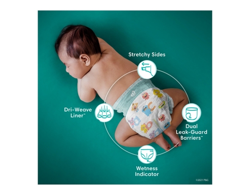 Pampers Baby-Dry Diapers Size 4 192 ct
