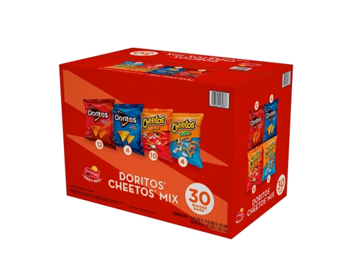 Frito-Lay Snack Mix, Doritos Cheetos, Variety Pack Chips, 30 ct