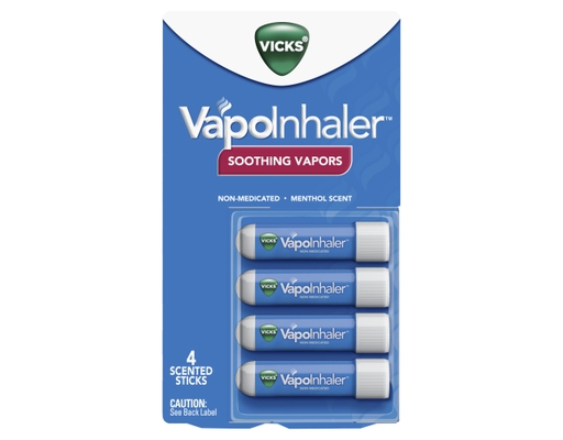 Vicks VapoInhaler Soothing Vapors Menthol 4 ct