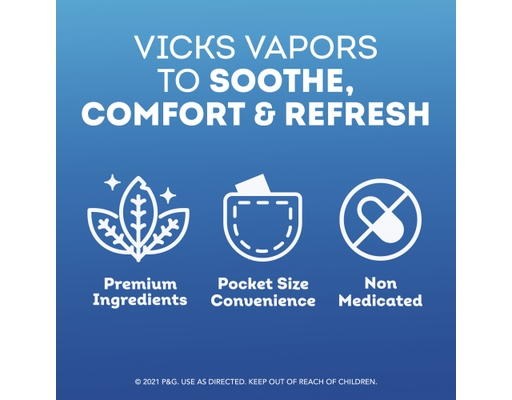 Vicks VapoInhaler Soothing Vapors Menthol 4 ct