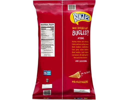 Bugles Crispy Corn Snacks Original 30 oz