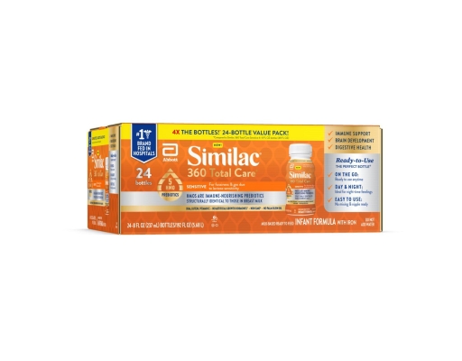 Similac 360 Total Care Ready to Feed Infant Formula with Iron S
