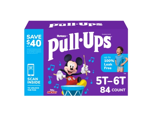 Huggies Pull-Ups Training Pants for Boys 5T-6T 84 ct