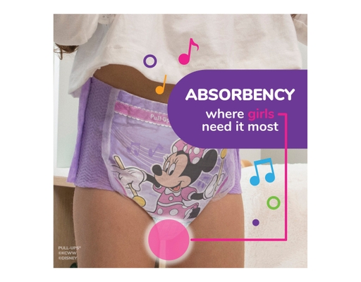 Huggies Pull-Ups Training Pants for Girls 5T-6T 84 ct