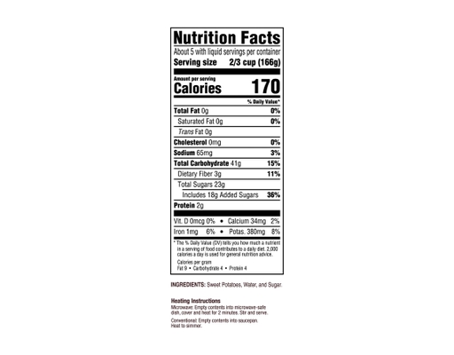 Yams Sweet Potatoes In Syrup, 29 oz, 4 pk Bruce's Yams image 2