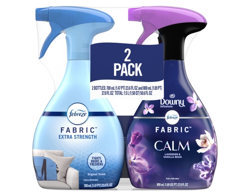 Febreze Fabric Spray, Downy Calm & Extra Strength Set