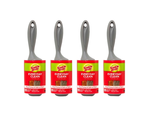 420-Sheet Lint Rollers, 4 pack Scotch-Brite image 2