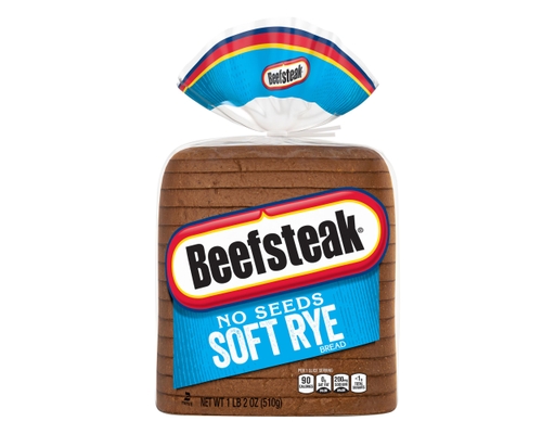 Beefsteal Seedless Soft Rye Bread 18 oz