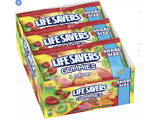 Life Savers Gummies Candy Variety Pack 4.2 oz (15-pk)