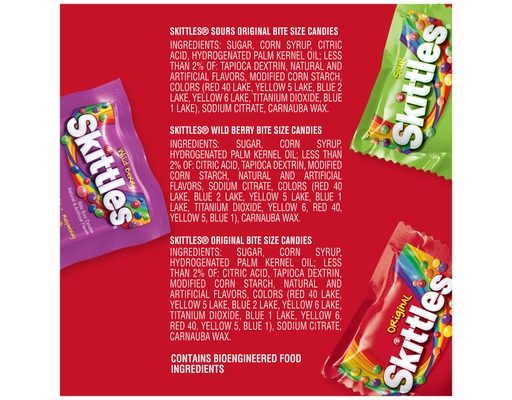 Fun Size Candy Pouches Variety Pack 26.46 oz