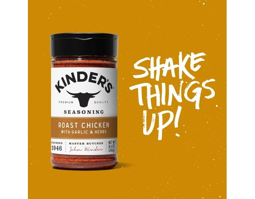 Kinder's Roast Chicken with Garlic and Herbs Seasoning, 8.75 oz