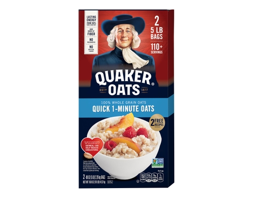 Quaker Quick 1-Minute Oats 5 Pounds (2-pk)