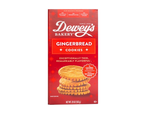 Dewey's Bakery Gingerbread Cookies, 20 oz.