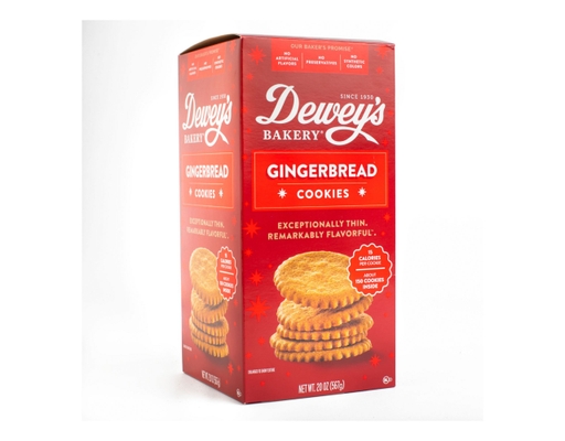 Dewey's Bakery Gingerbread Cookies, 20 oz.