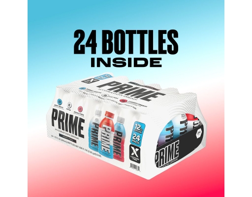 Prime Hydration Drink Variety Pack, 12 fl. oz., 24 pack