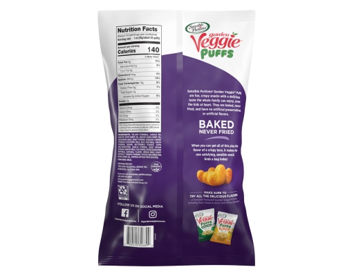 Sensible Portions Garden Veggie Taco Puffs, 13.5 oz.