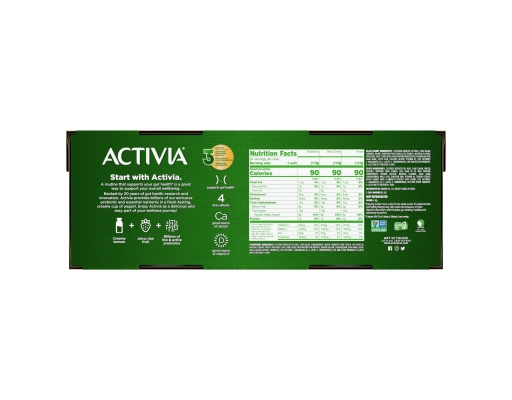 Activia Probiotic Lowfat Yogurt Variety Pack, 4 oz., 24 count