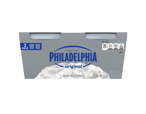 Original Cream Cheese Spread, 16 oz., 2 pack Philadelphia image 0