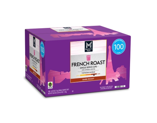 thumbnail image 2 of McCafé French Roast Coffee K-Cups – 96 Count Bulk Pack – Dark Roast, Keurig Compatible, Kosher 2 of 4