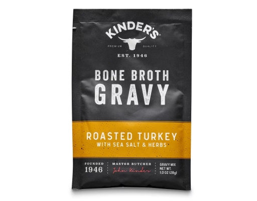 Turkey Bone Broth Gravy, 4 oz., 4 pk. Kinder's image 4