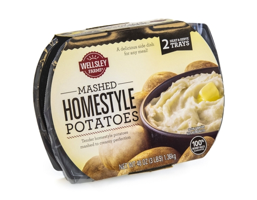 Homestyle Mashed Potatoes, 24 oz., 2 pack Wellsley Farms image 1