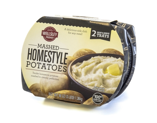 Homestyle Mashed Potatoes, 24 oz., 2 pack Wellsley Farms image 2
